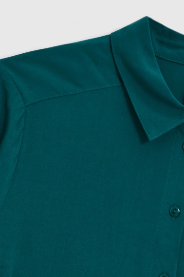 Koszula wiskozowa zielona