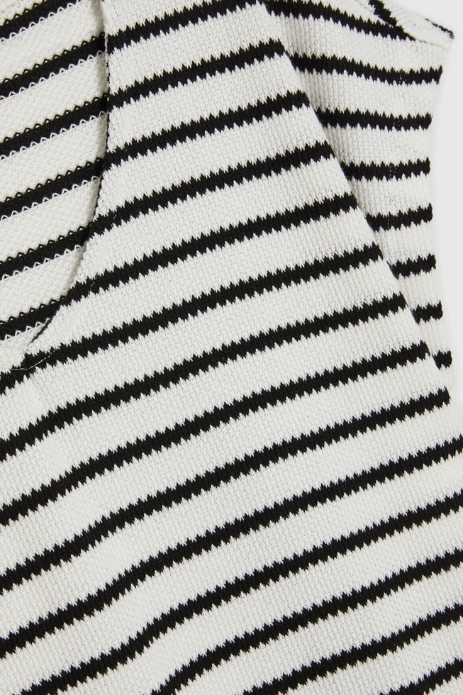 Bluzka w paski biała