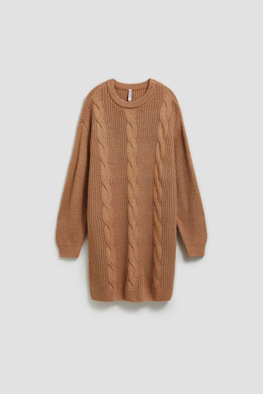 Swetrowa sukienka