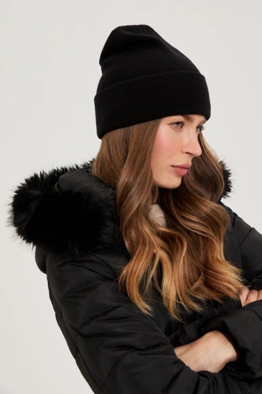 Czapka zimowa czarna
