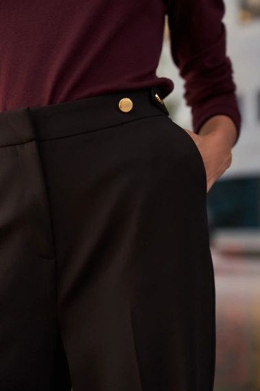 Eleganckie spodnie czarne