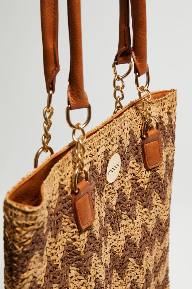 Torebka na lato beżowa