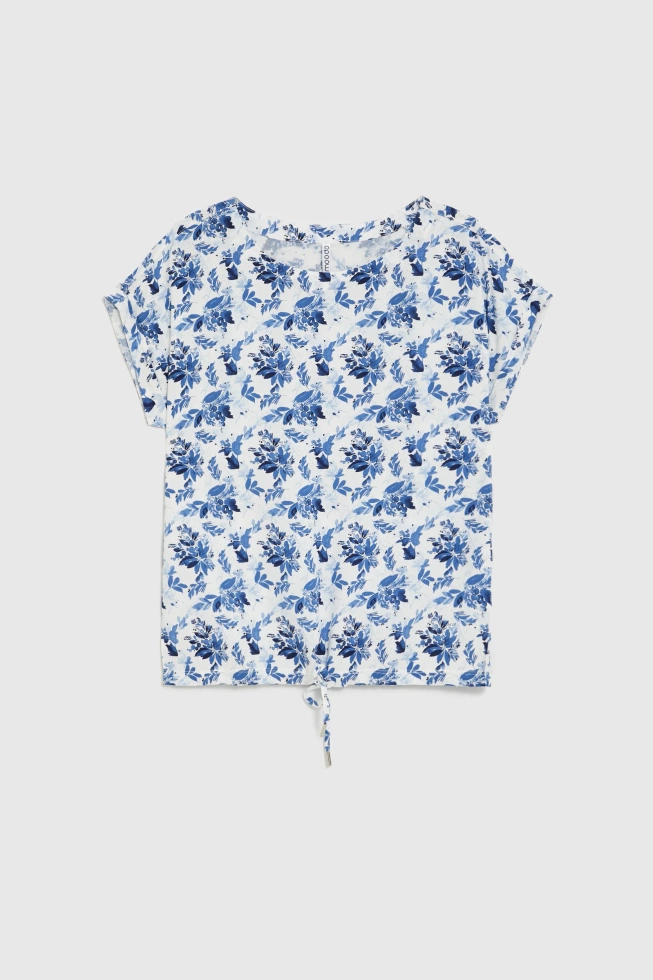 Wiskozowa koszula biała