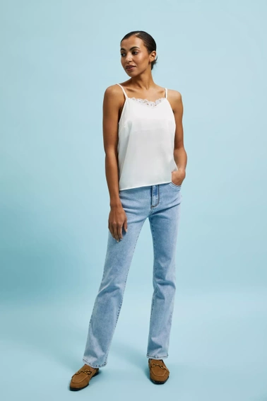 Koszula na ramiączka biała 