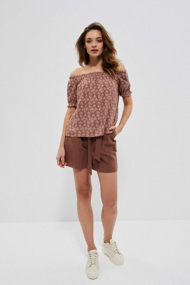 Koszula hiszpanka czekoladowa