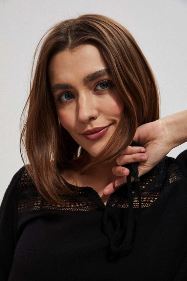 Wiskozowa koszula z frędzlami