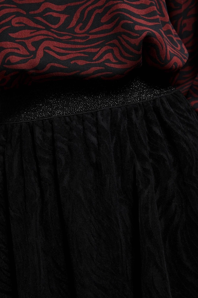 Rozkloszowana spódnica midi