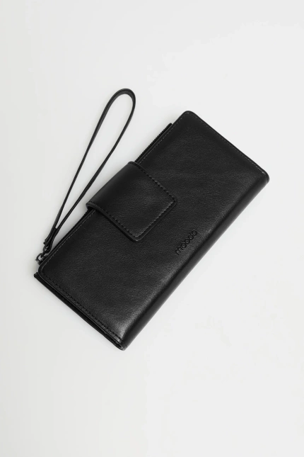 Duży portfel czarny