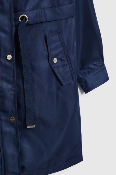 Kurtka parka granatowa