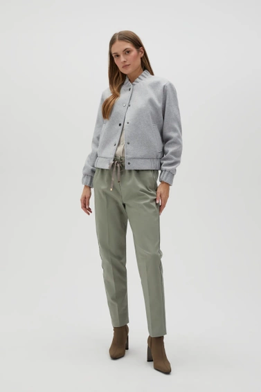 Kurtka bomberka szara