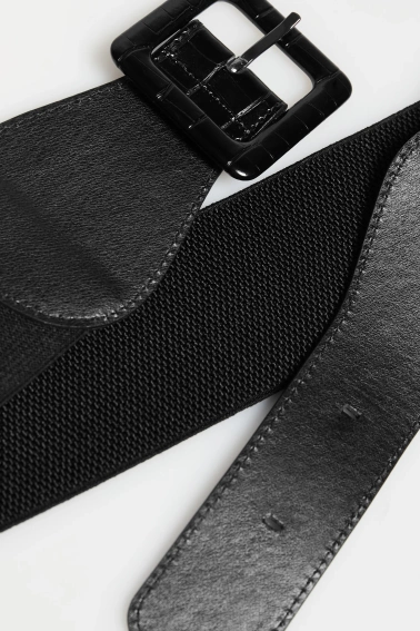 Szeroki pasek czarny