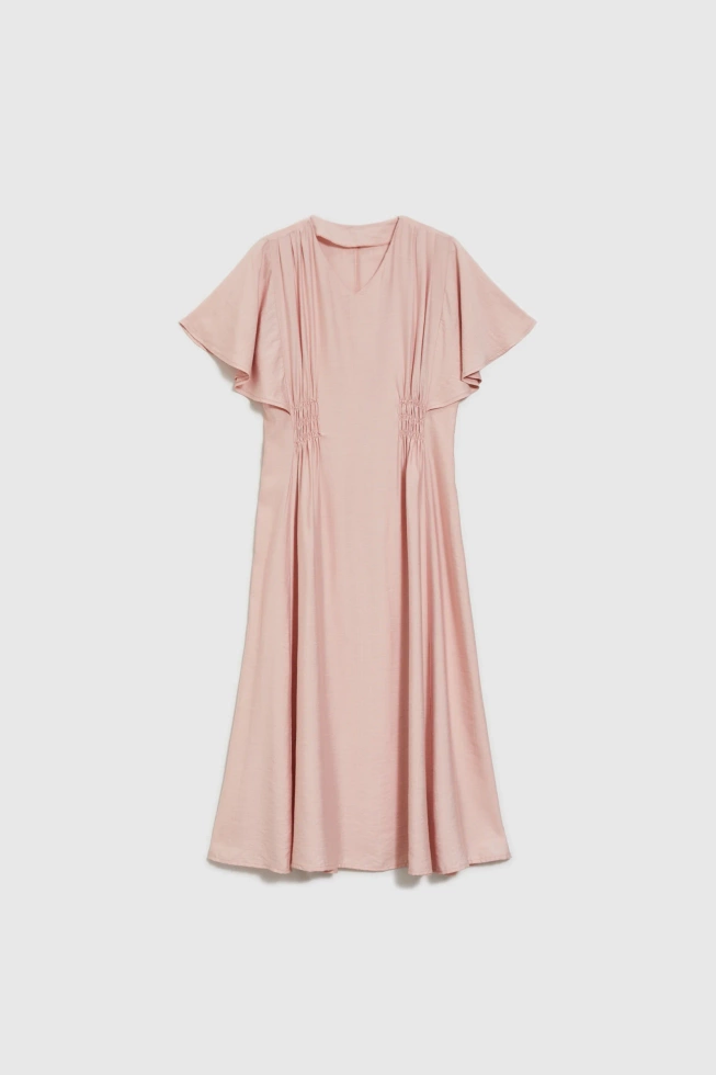 Sukienka midi różowa