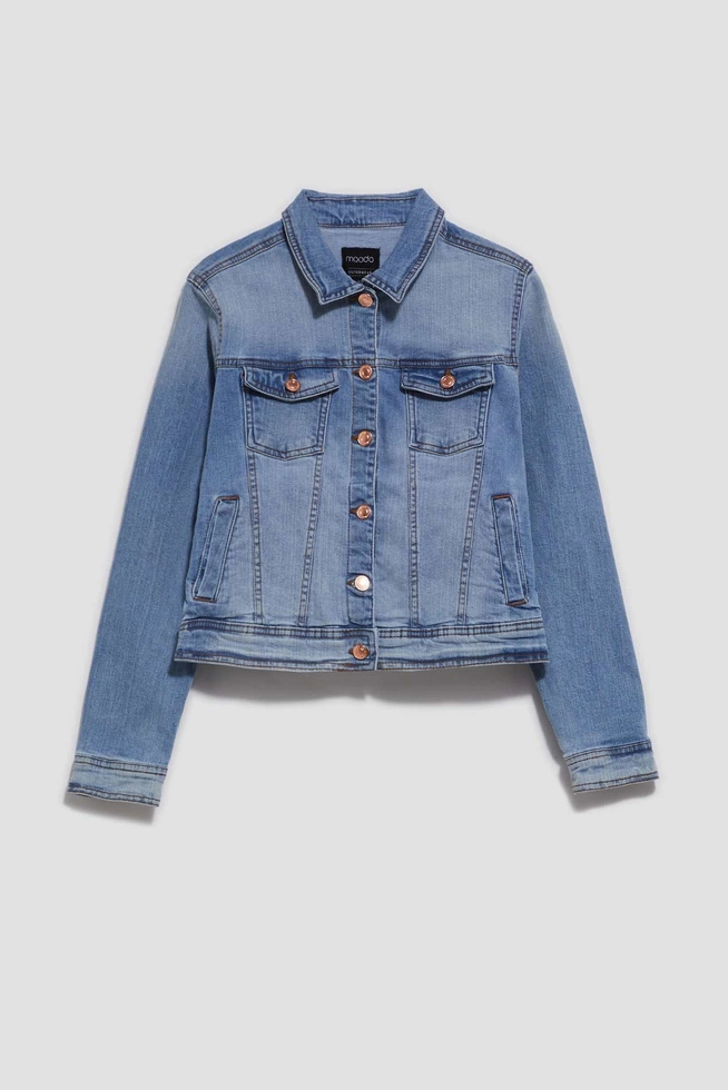 Jeansowa kurtka
