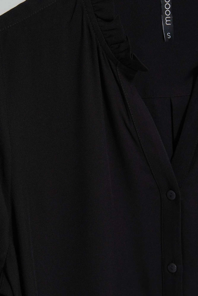 Gładka koszula zapinana na guziki