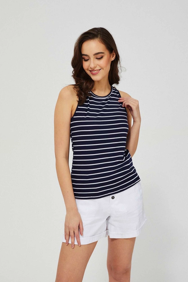 Gładki top w paski
