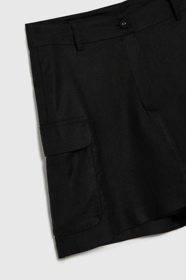 Spódnico-szorty czarne