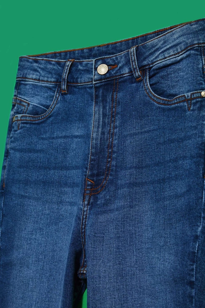 Jeansy skinny z wysokim stanem