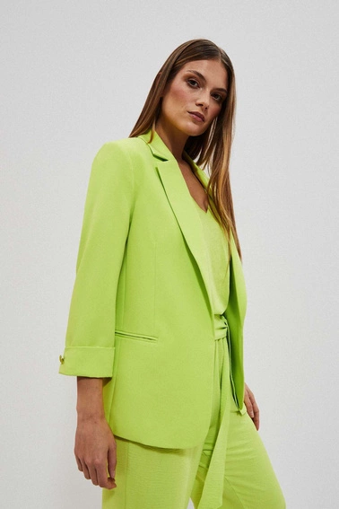 Marynarka z rękawem 3/4 neonowa