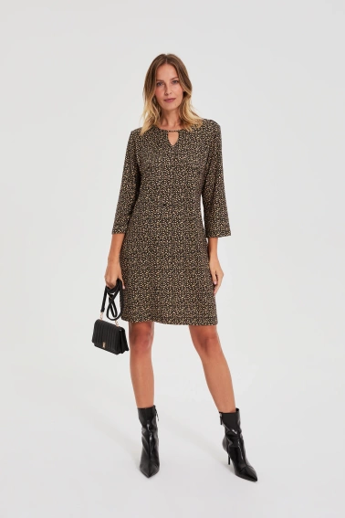 Mała torebka z długimi uchwytem czarna