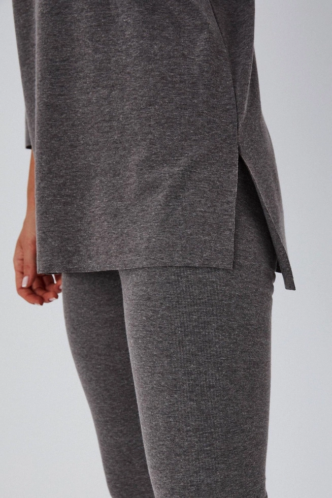 Dzianinowa bluza z golfem