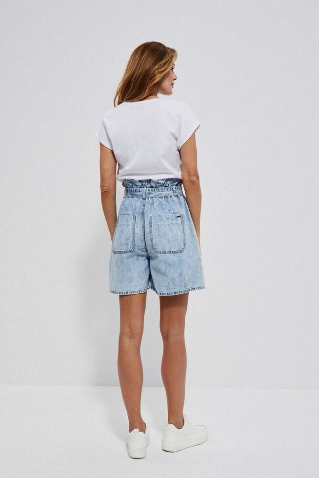 Bluzka z metalicznym nadrukiem