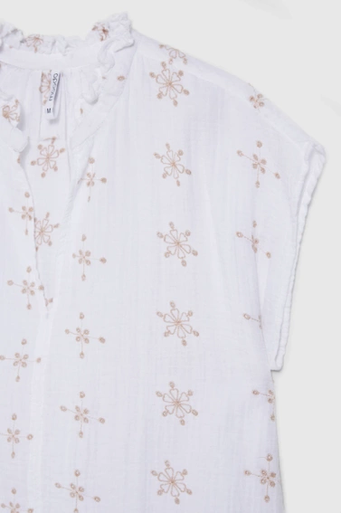 Bawełniana koszula biała