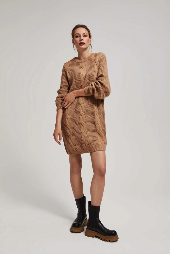Swetrowa sukienka