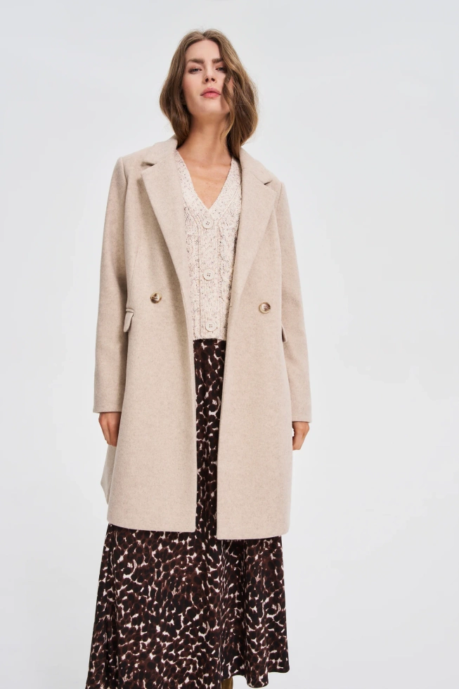 Płaszcz beżowy