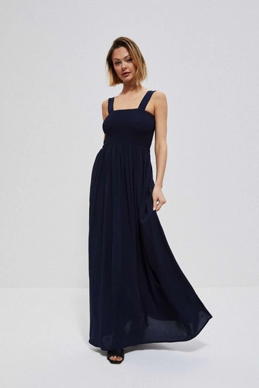 Sukienka maxi granatowa