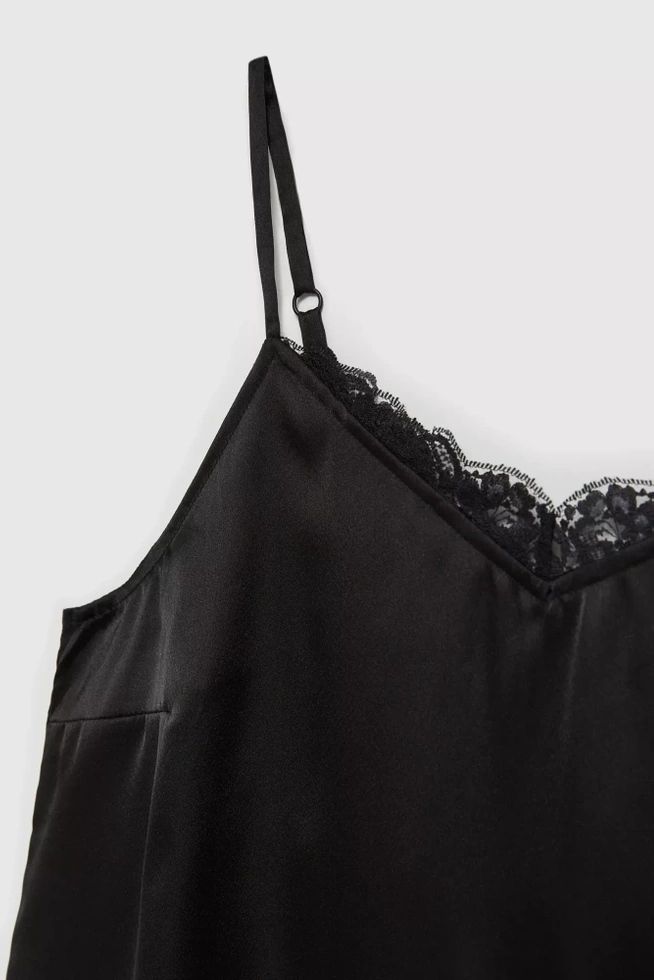 Koszula na ramiączka czarna