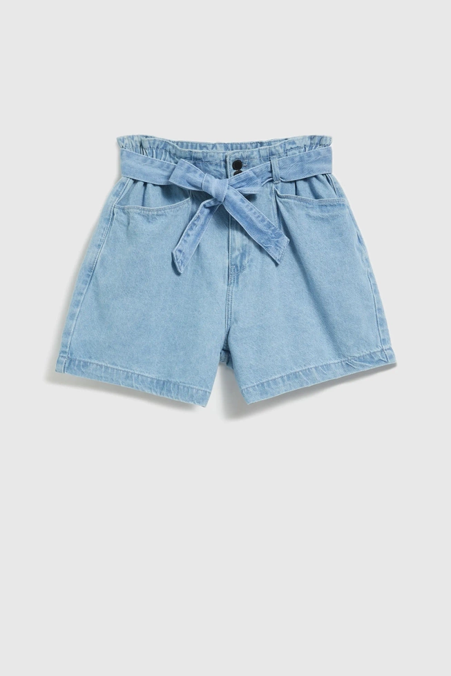 Jeansowe szorty błękitne