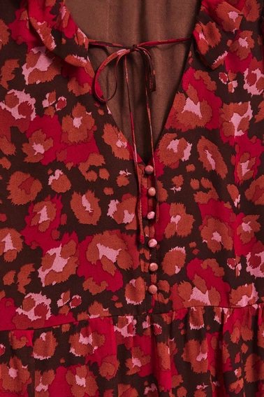 Sukienka z rozkloszowanym dołem