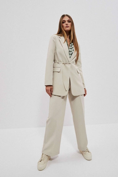 Marynarka damska piaskowa