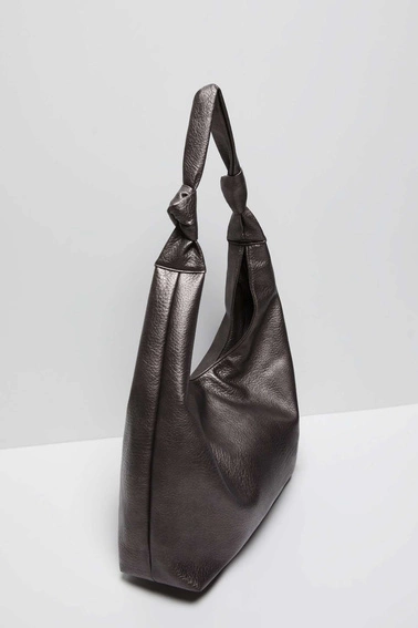 Torebka z eko skóry kasztanowa