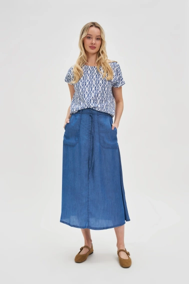 Bawełniana bluzka biała