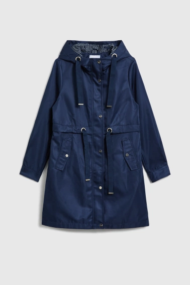 Kurtka parka granatowa