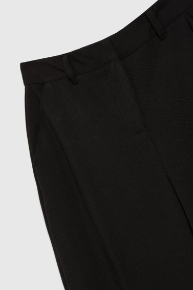 Spodnie z szerokimi nogawkami czarne