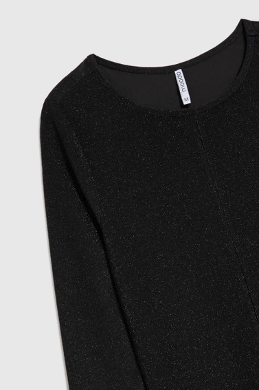 Elegancka sukienka maxi czarna