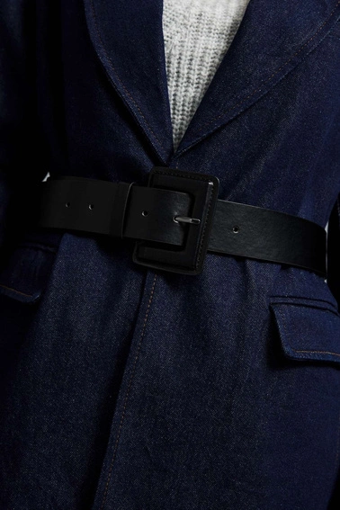 Szeroki pasek czarny