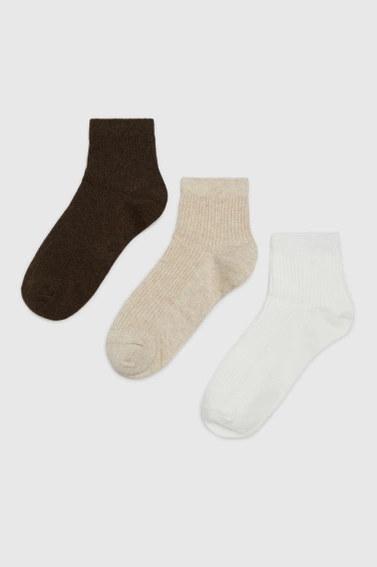 3 pack skarpet w naturalnych kolorach