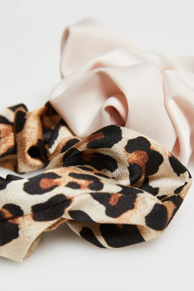 Zestaw dwóch gumek do włosów