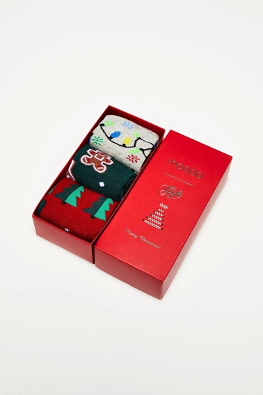 3 pack skarpet świątecznych