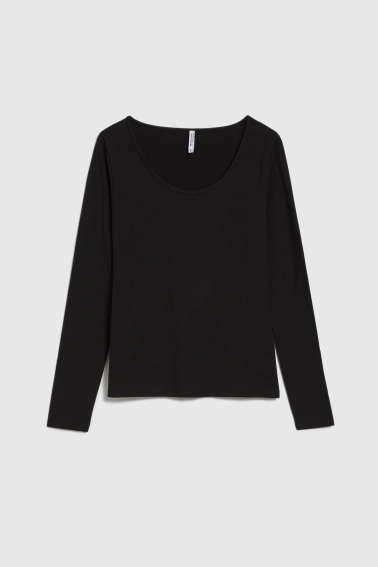 Bawełniana bluzka czarna