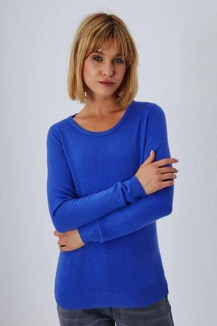 Gładki sweter