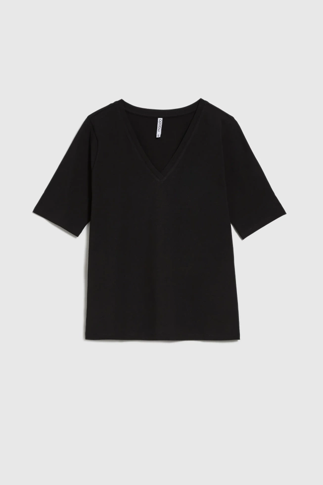 Bawełniana bluzka czarna