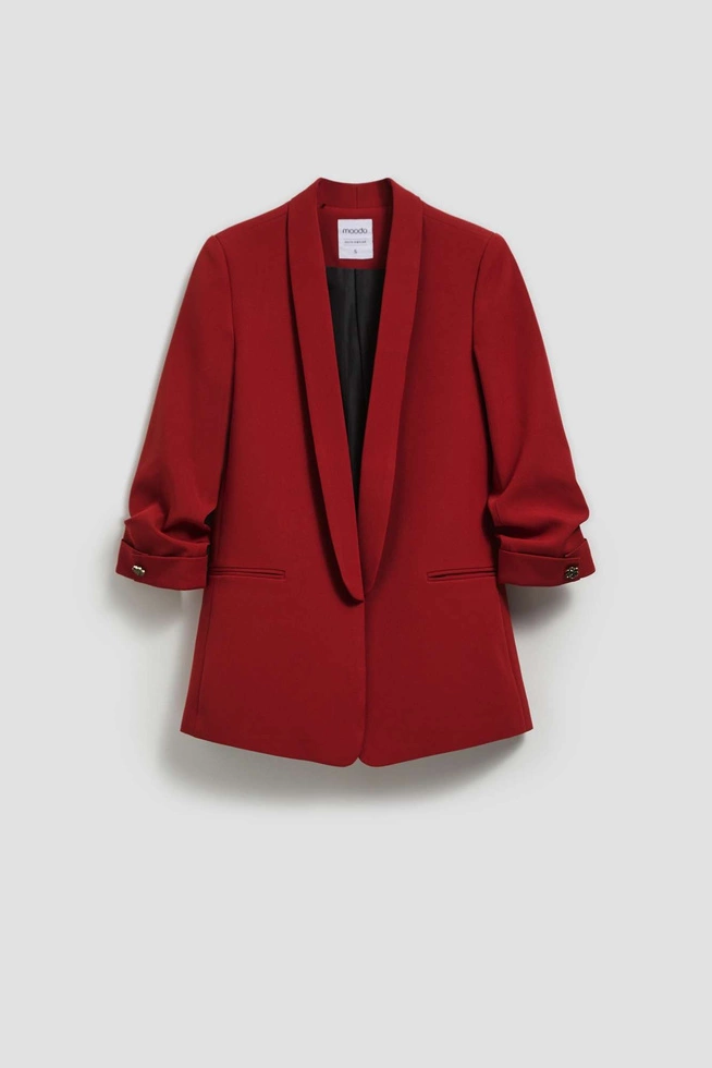 Marynarka z marszczonymi rękawami