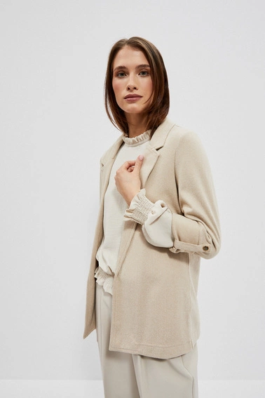 Marynarka ze strukturalnej tkaniny