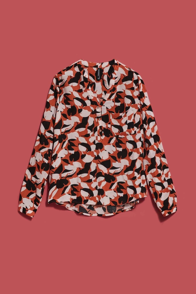 Koszula w kwiatowy print