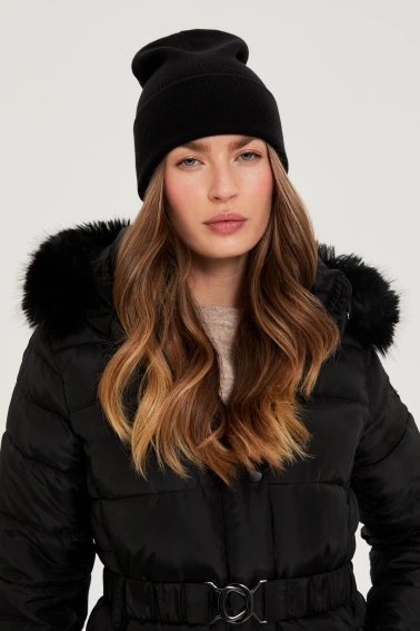 Czapka zimowa czarna