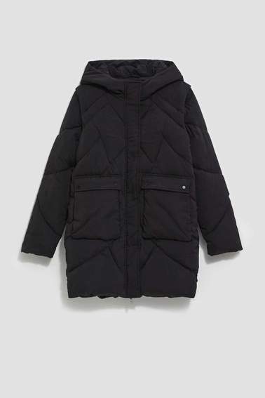 Kurtka z odpinanymi rękawami czarna